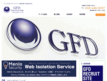Tablet Screenshot of gf-design.jp